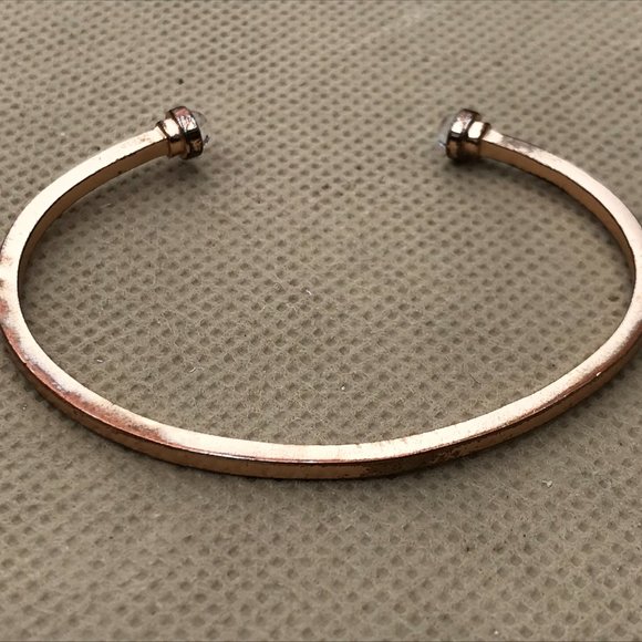 Kendra Scott Bracelet cuff antique gold Tone Thin - Picture 7 of 13